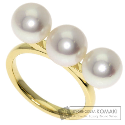 TASAKI Balance Neo Akoya Pearl Ring K18 Yellow Gold Ladies [Used]