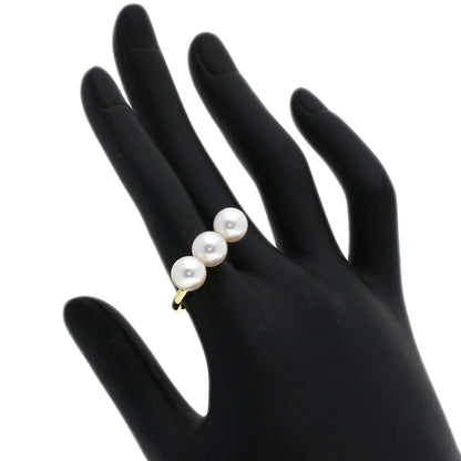 TASAKI Balance Neo Akoya Pearl Ring K18 Yellow Gold Ladies [Used]