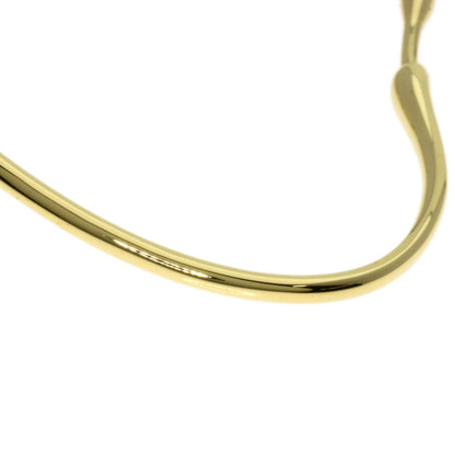 TIFFANY&Co. Open heart hoop large one side only earring K18 Yellow Gold Ladies [Used]