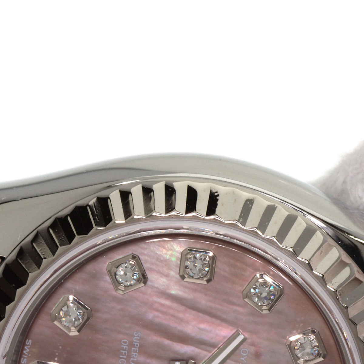 ROLEX DATEJUST 10P Diamond Watches 179174NG Stainless Steel/Stainless Steel Ladies