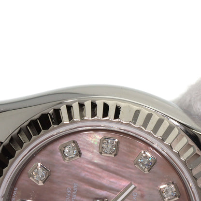 ROLEX DATEJUST 10P Diamond Watches 179174NG Stainless Steel/Stainless Steel Ladies