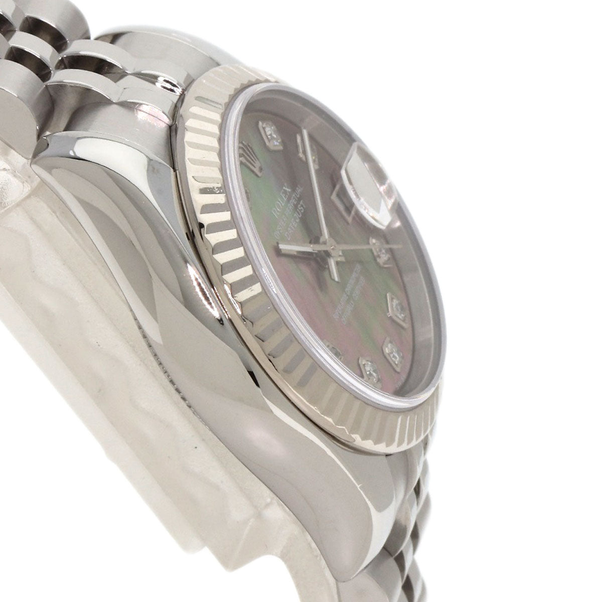 ROLEX DATEJUST 10P Diamond Watches 179174NG Stainless Steel/Stainless Steel Ladies