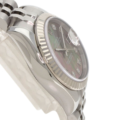 ROLEX DATEJUST 10P Diamond Watches 179174NG Stainless Steel/Stainless Steel Ladies