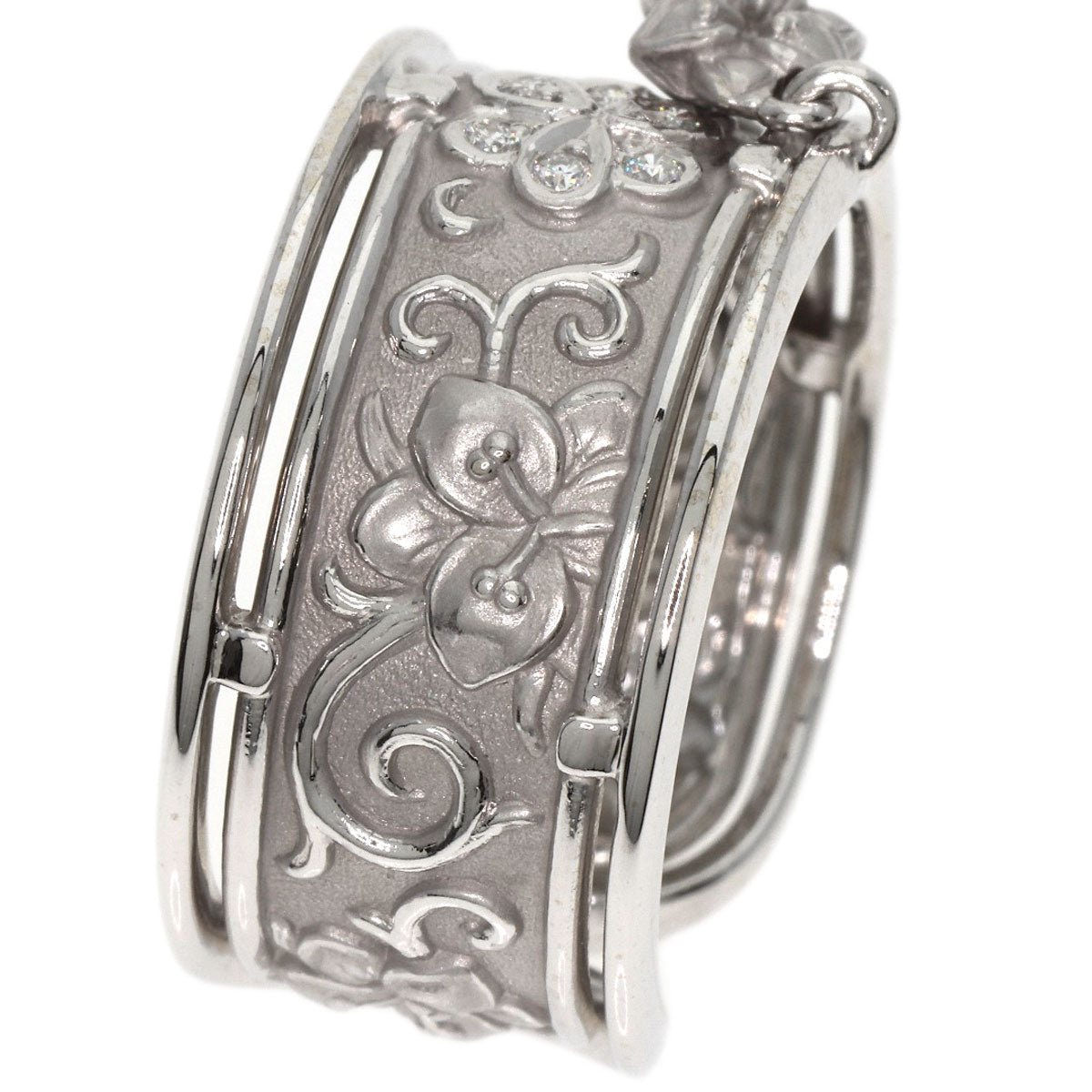 Carrera y Carrera Diamond Ring K18 White Gold Ladies [Used]