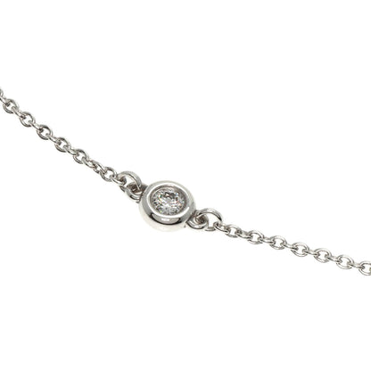 TIFFANY&Co.   Bracelet By The Yard Diamond Silver Ladies