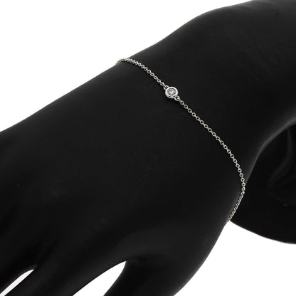 TIFFANY&Co.   Bracelet By The Yard Diamond Silver Ladies
