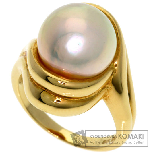 タサキ マベパール 真珠 リング・指輪 K18イエローゴールド レディース 【中古】【TASAKI】