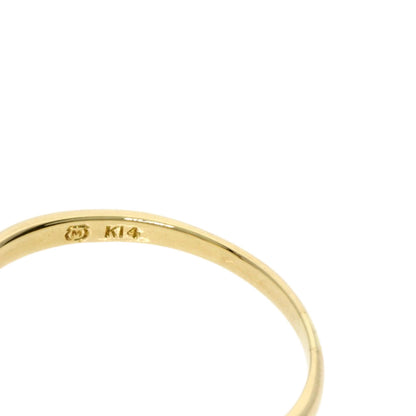 MIKIMOTO   Akoya pearl Pearl Ring  K14 Yellow Gold Ladies [Used]