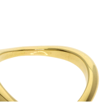 Carrera y Carrera Sol Isombra Sun Motif Citrin Ring K18 Yellow Gold Ladies [Used]
