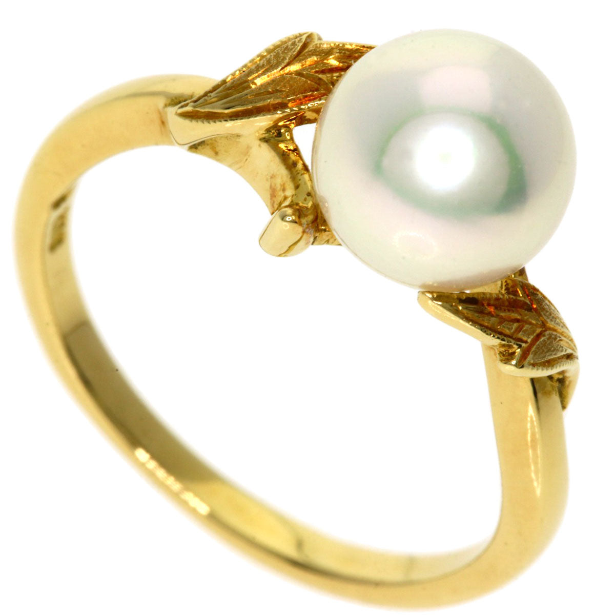 TASAKI Akoya pearl Pearl Ring K18 Yellow Gold Ladies [Used]
