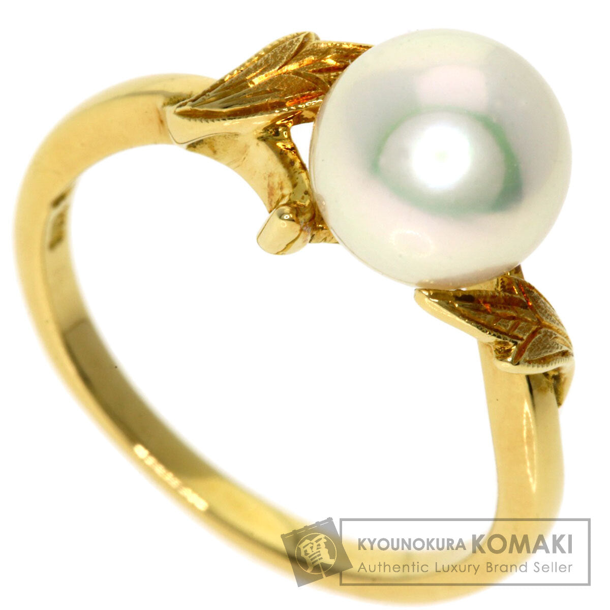 TASAKI Akoya pearl Pearl Ring K18 Yellow Gold Ladies [Used]