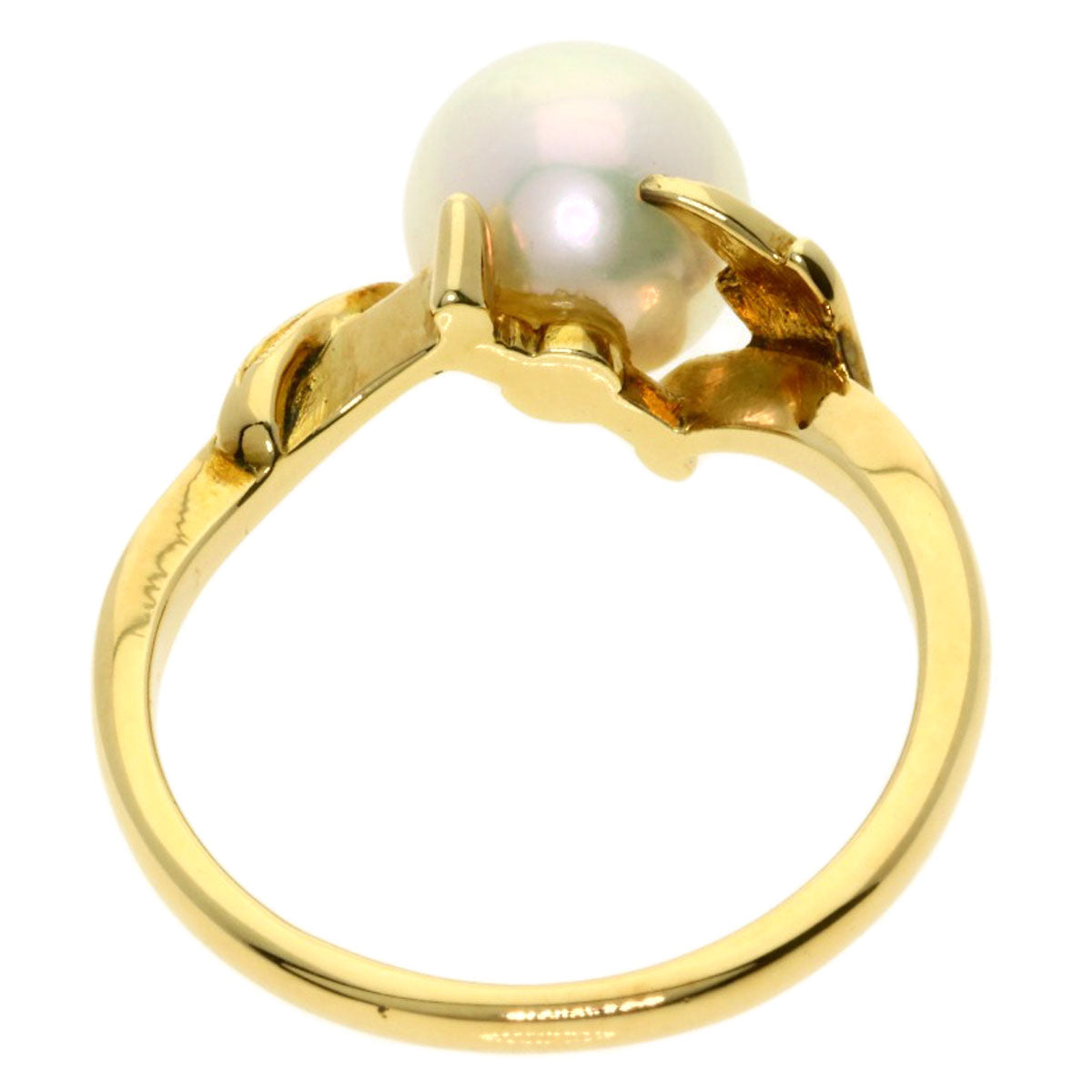 TASAKI Akoya pearl Pearl Ring K18 Yellow Gold Ladies [Used]
