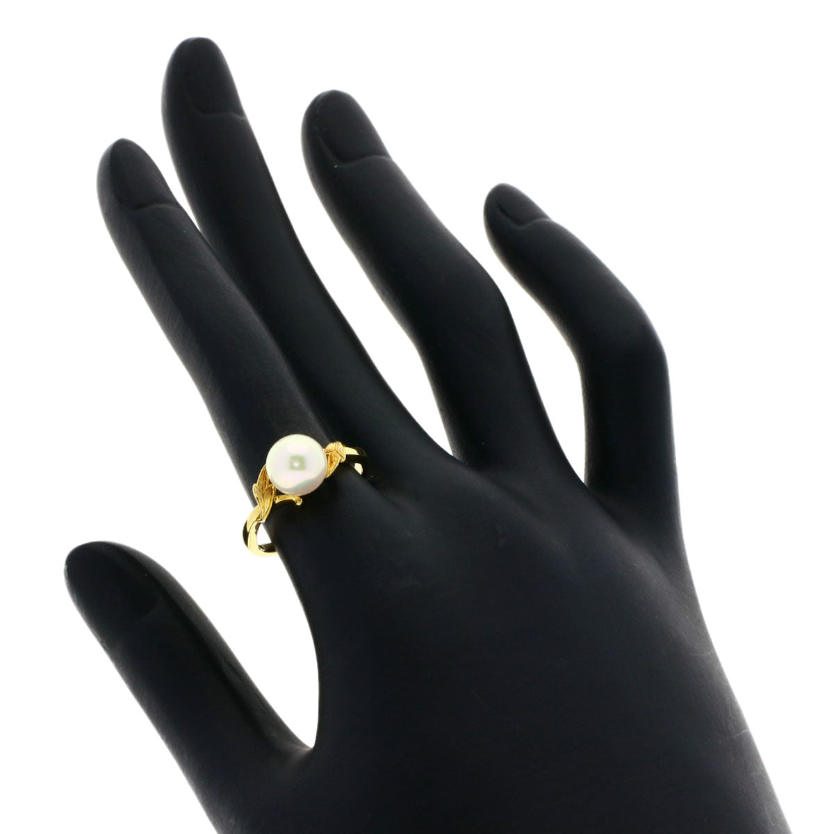 TASAKI Akoya pearl Pearl Ring K18 Yellow Gold Ladies [Used]