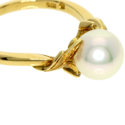 TASAKI Akoya pearl Pearl Ring K18 Yellow Gold Ladies [Used]