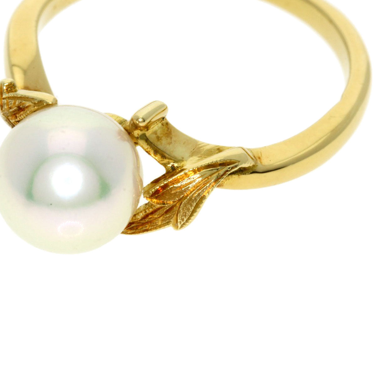 TASAKI Akoya pearl Pearl Ring K18 Yellow Gold Ladies [Used]