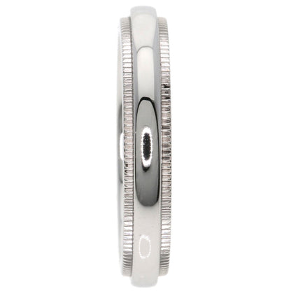 TIFFANY&Co. Milgrain Ring Platinum PT950 Ladies [Used]