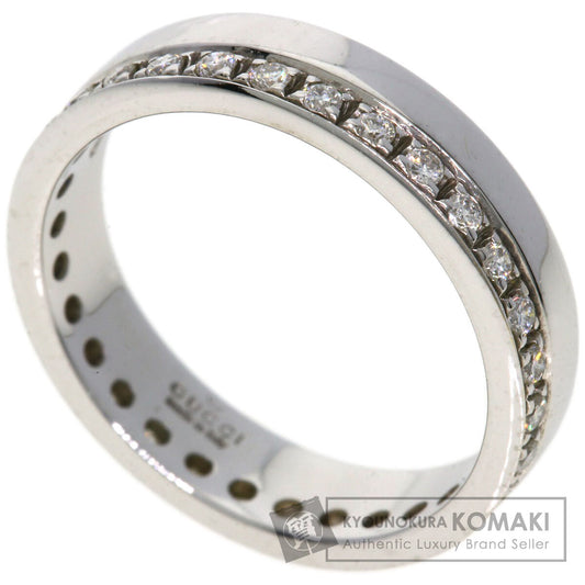 GUCCI Eternity Diamond Ring K18 White Gold Ladies [Used]