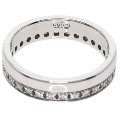 GUCCI Eternity Diamond Ring K18 White Gold Ladies [Used]