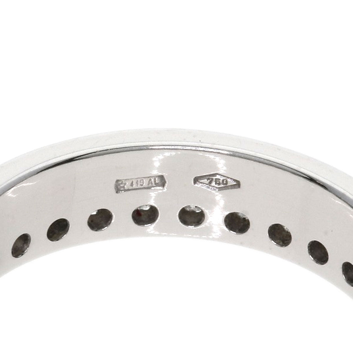 GUCCI Eternity Diamond Ring K18 White Gold Ladies [Used]