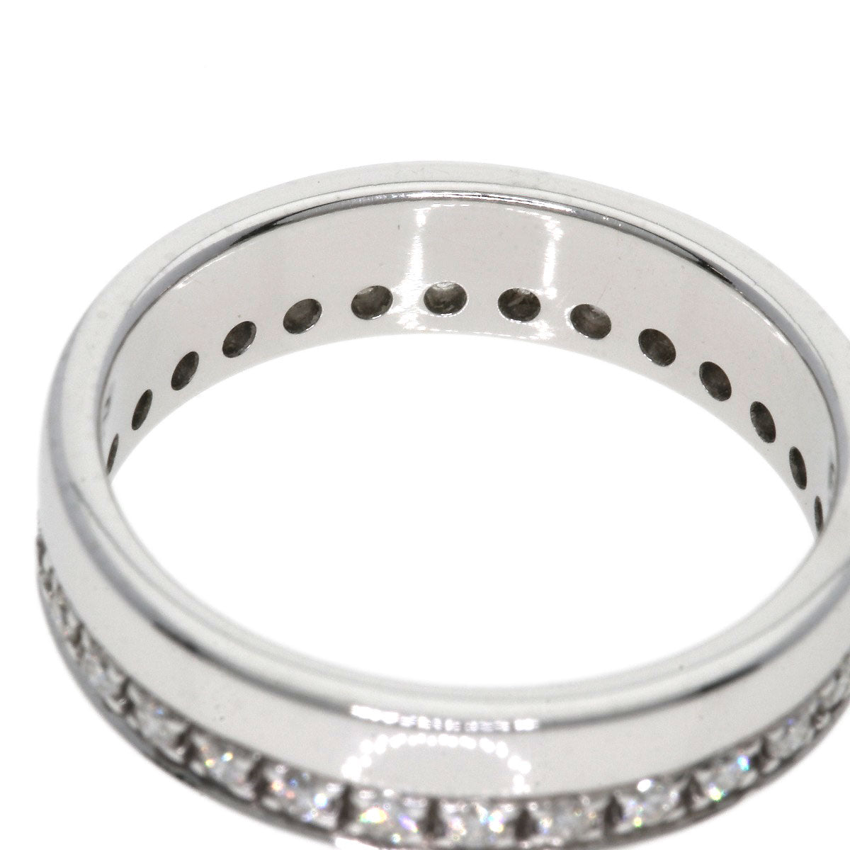GUCCI Eternity Diamond Ring K18 White Gold Ladies [Used]