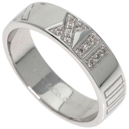 TIFFANY&Co. Atlas Diamond Ring K18 White Gold Ladies [Used]