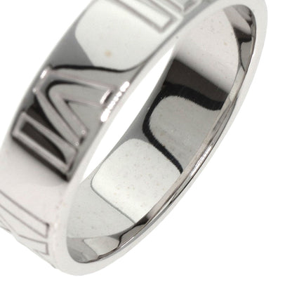 TIFFANY&Co. Atlas Diamond Ring K18 White Gold Ladies [Used]