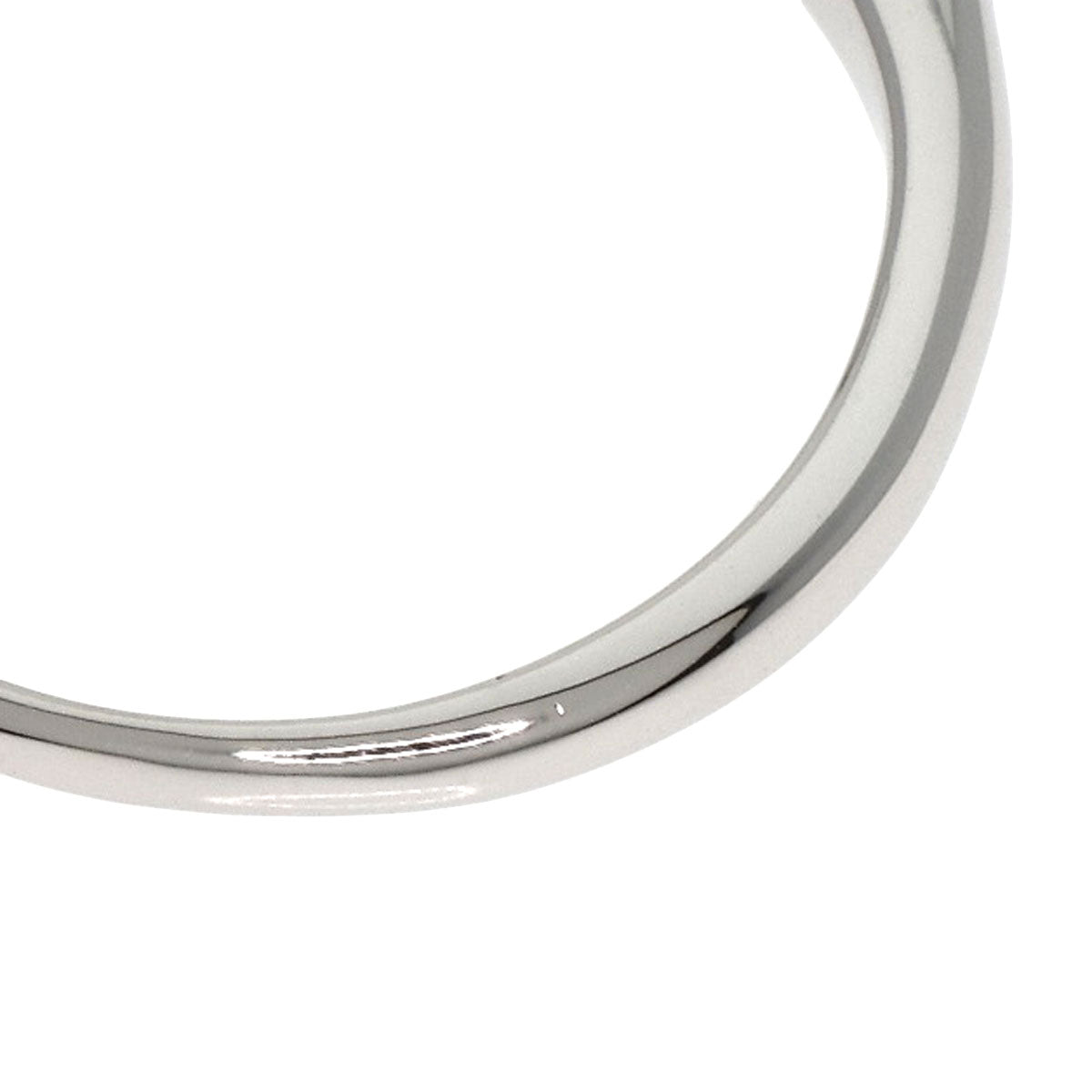 HARRY WINSTON Solitaire Round Face 1P Diamond Ring Platinum PT950 Ladies [Used]