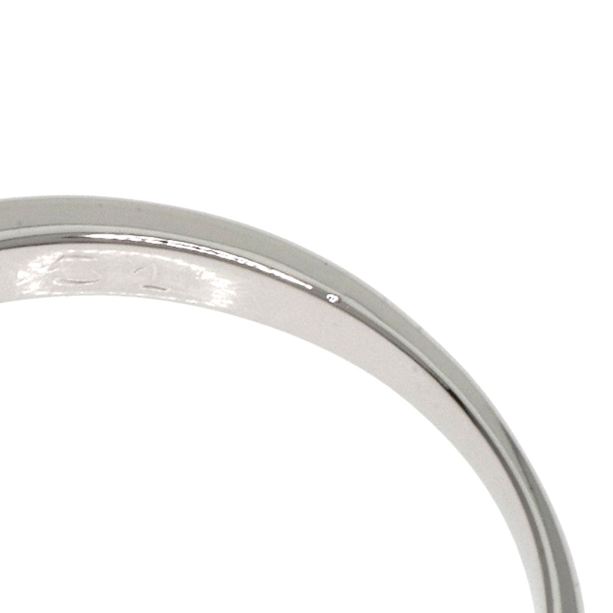 HARRY WINSTON Solitaire Round Face 1P Diamond Ring Platinum PT950 Ladies [Used]