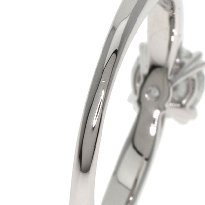 HARRY WINSTON Solitaire Round Face 1P Diamond Ring Platinum PT950 Ladies [Used]