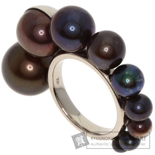 TASAKI M/G Pearl Pearl Shell Ring K18 White Gold Ladies [Used]