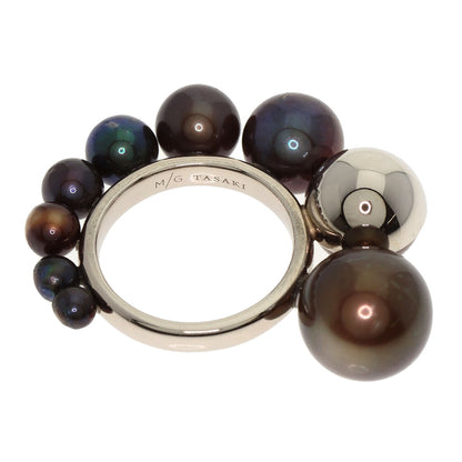 TASAKI M/G Pearl Pearl Shell Ring K18 White Gold Ladies [Used]