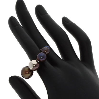 TASAKI M/G Pearl Pearl Shell Ring K18 White Gold Ladies [Used]