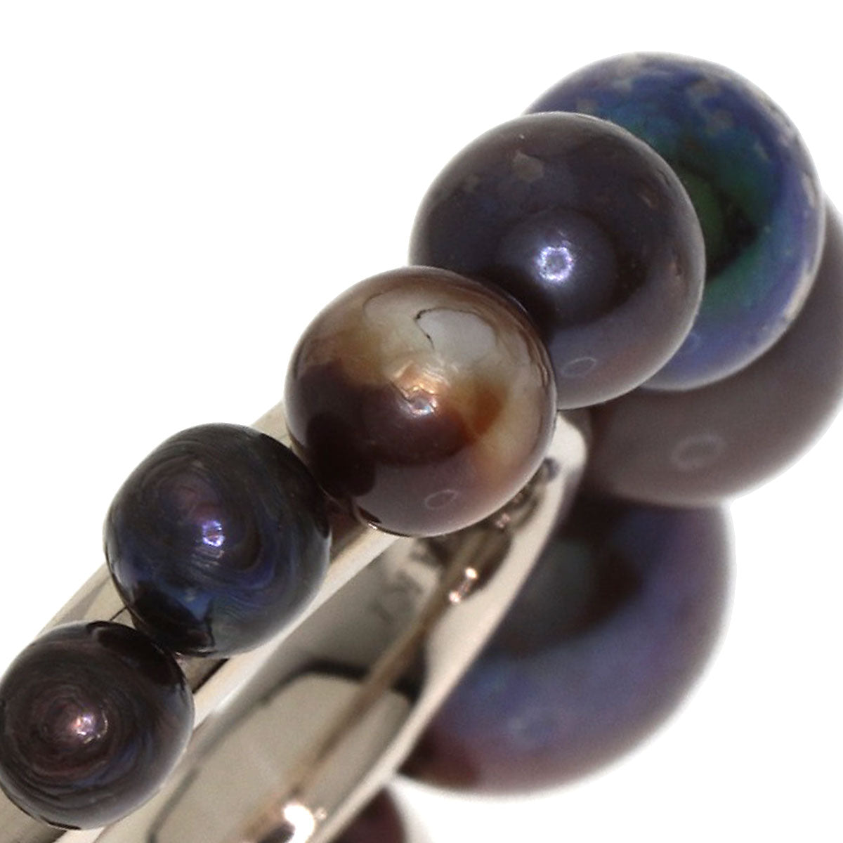 TASAKI M/G Pearl Pearl Shell Ring K18 White Gold Ladies [Used]