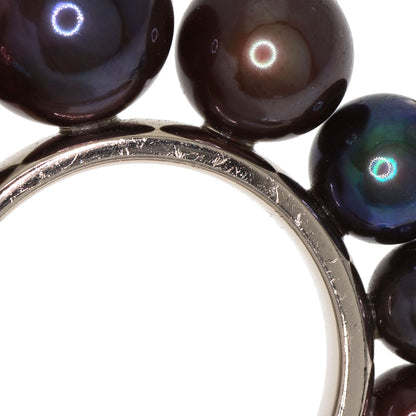 TASAKI M/G Pearl Pearl Shell Ring K18 White Gold Ladies [Used]