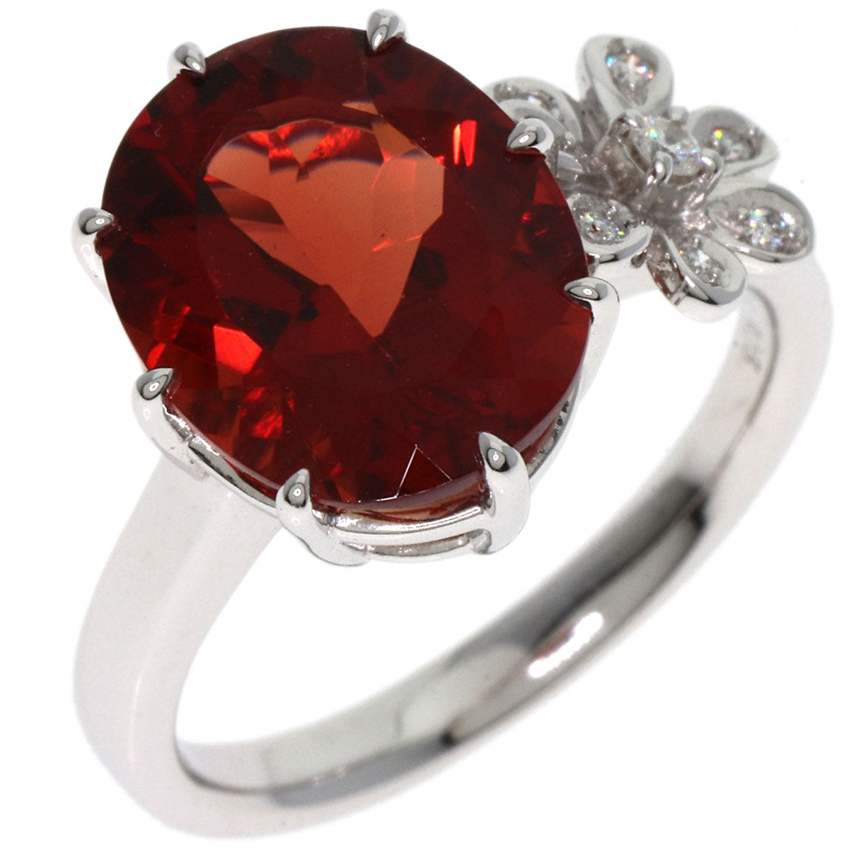 TASAKI Feldspar Diamond Ring K18 White Gold Ladies [Used]