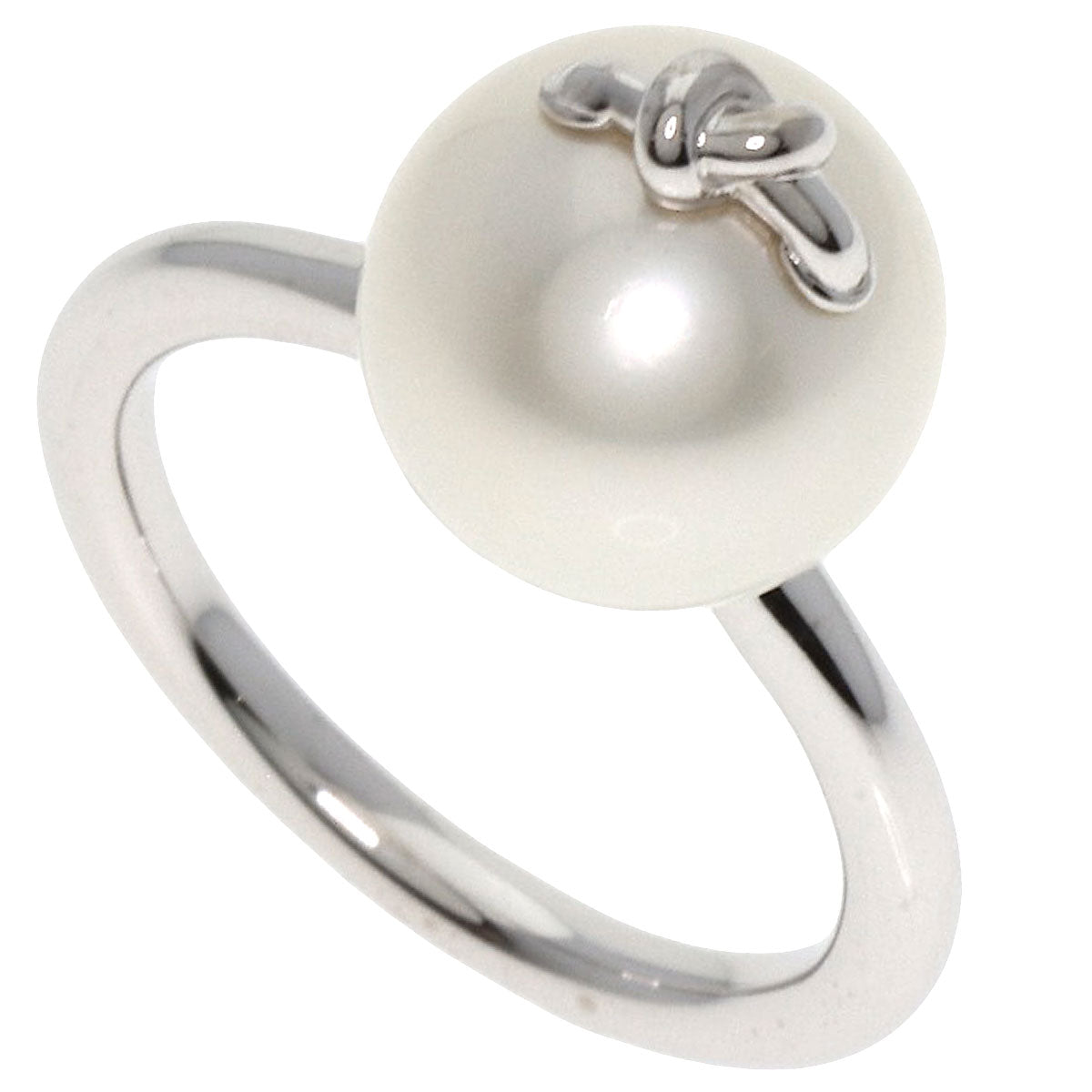 TASAKI Melanie Georgacopoulos Collection Knot Ring K18 White Gold Ladies [Used]