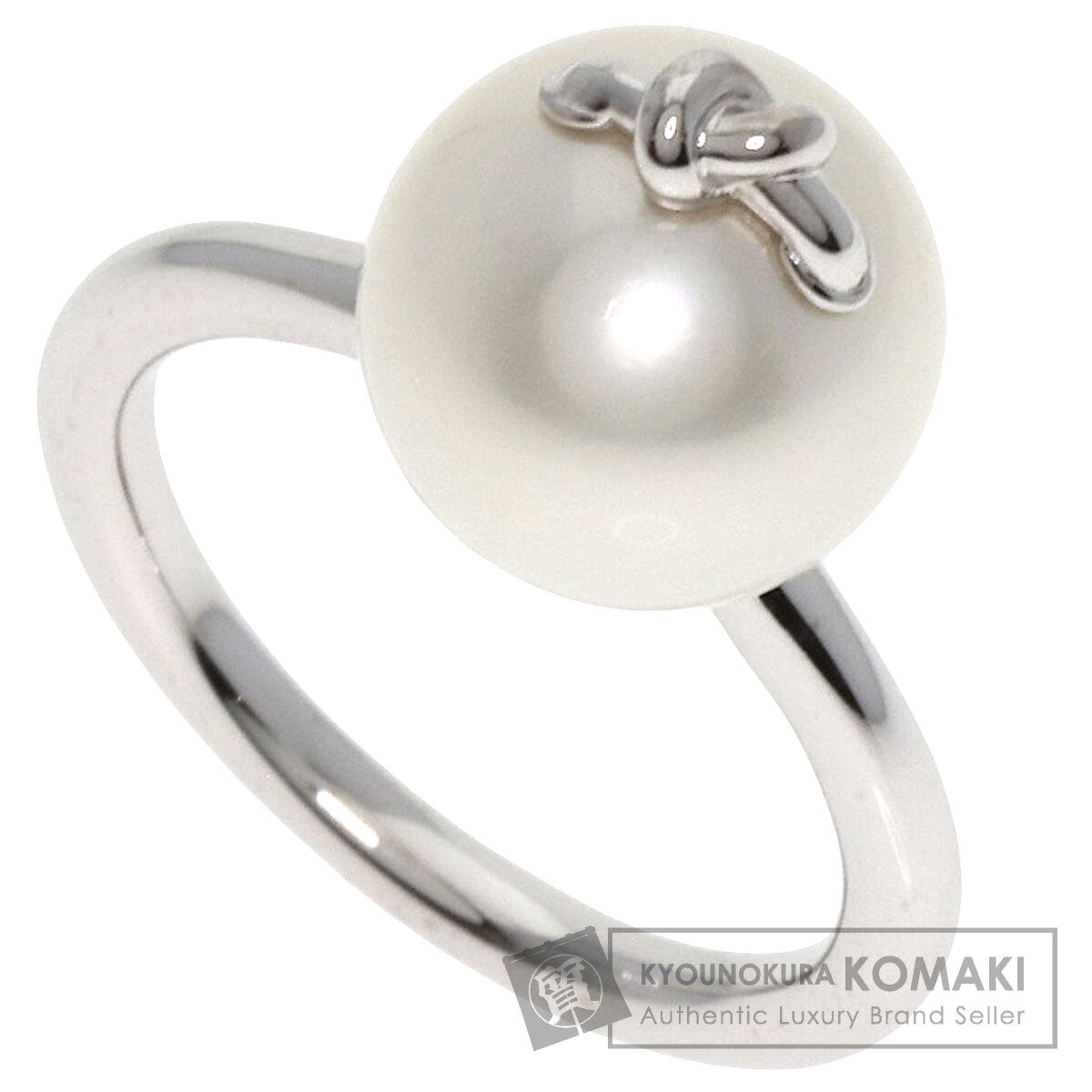 TASAKI Melanie Georgacopoulos Collection Knot Ring K18 White Gold Ladies [Used]