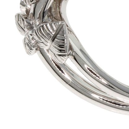MIKIMOTO Pearl Pearl Diamond Ring K18 White Gold Ladies [Used]