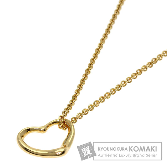 TIFFANY&Co.   Necklace Open heart K18 Yellow Gold Ladies