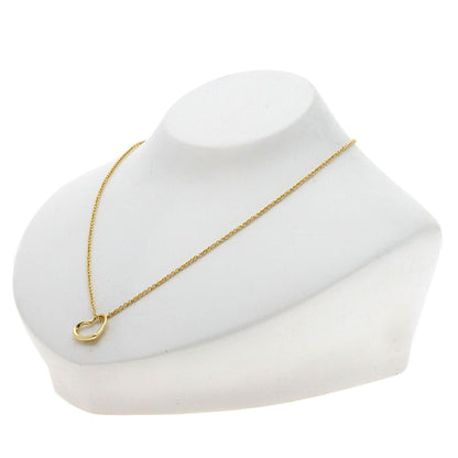 TIFFANY&Co.   Necklace Open heart K18 Yellow Gold Ladies
