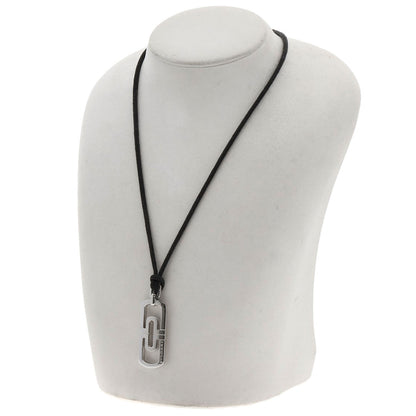 BVLGARI Parentesi open work Necklace K18 White Gold Ladies [Used]