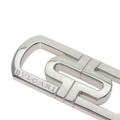 BVLGARI Parentesi open work Necklace K18 White Gold Ladies [Used]