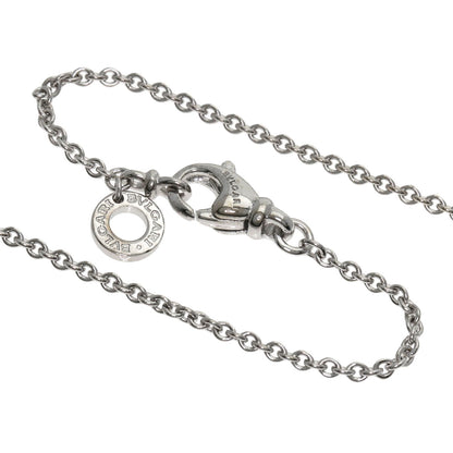 BVLGARI   Necklace Latin Cross K18 White Gold Ladies