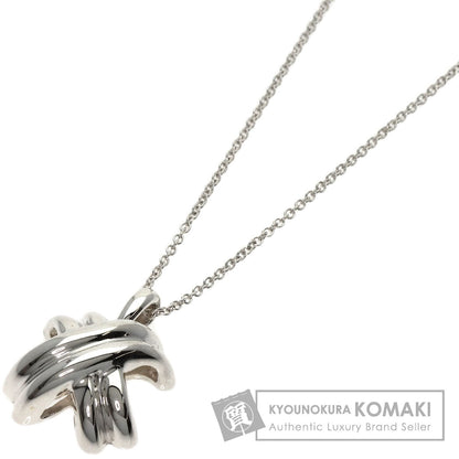 TIFFANY&Co. Signature Necklace Silver Ladies [Used]