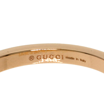 GUCCI GG Running Diamond #14 Ring K18 Pink Gold Ladies [Used]