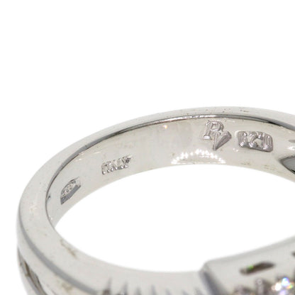 Ponte Vecchio Pink　Tourmaline Diamond Ring K18 White Gold Ladies [Used]