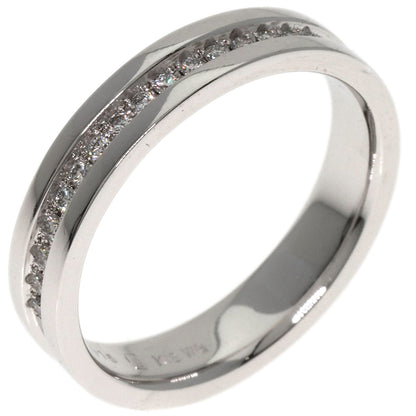 0.16ct Diamond Ring K18 White Gold  5.3g�@Ladies