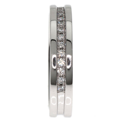 0.16ct Diamond Ring K18 White Gold  5.3g�@Ladies