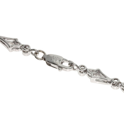 2.05ct Diamond Necklace K18 White Gold 24.4g　Ladies