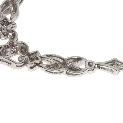 2.05ct Diamond Necklace K18 White Gold 24.4g　Ladies